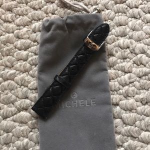 Michelle watch leather strap